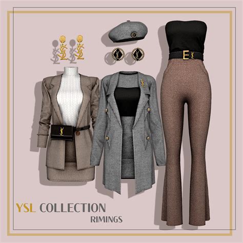 ysl collection 2021|sims 4 rimings YSL collection.